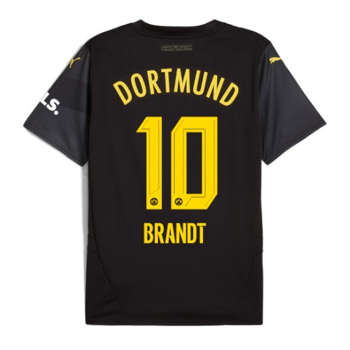 Moški Nogometni dresi Borussia Dortmund Julian Brandt #10 Gostujoči 2024-25 Kratek Rokav